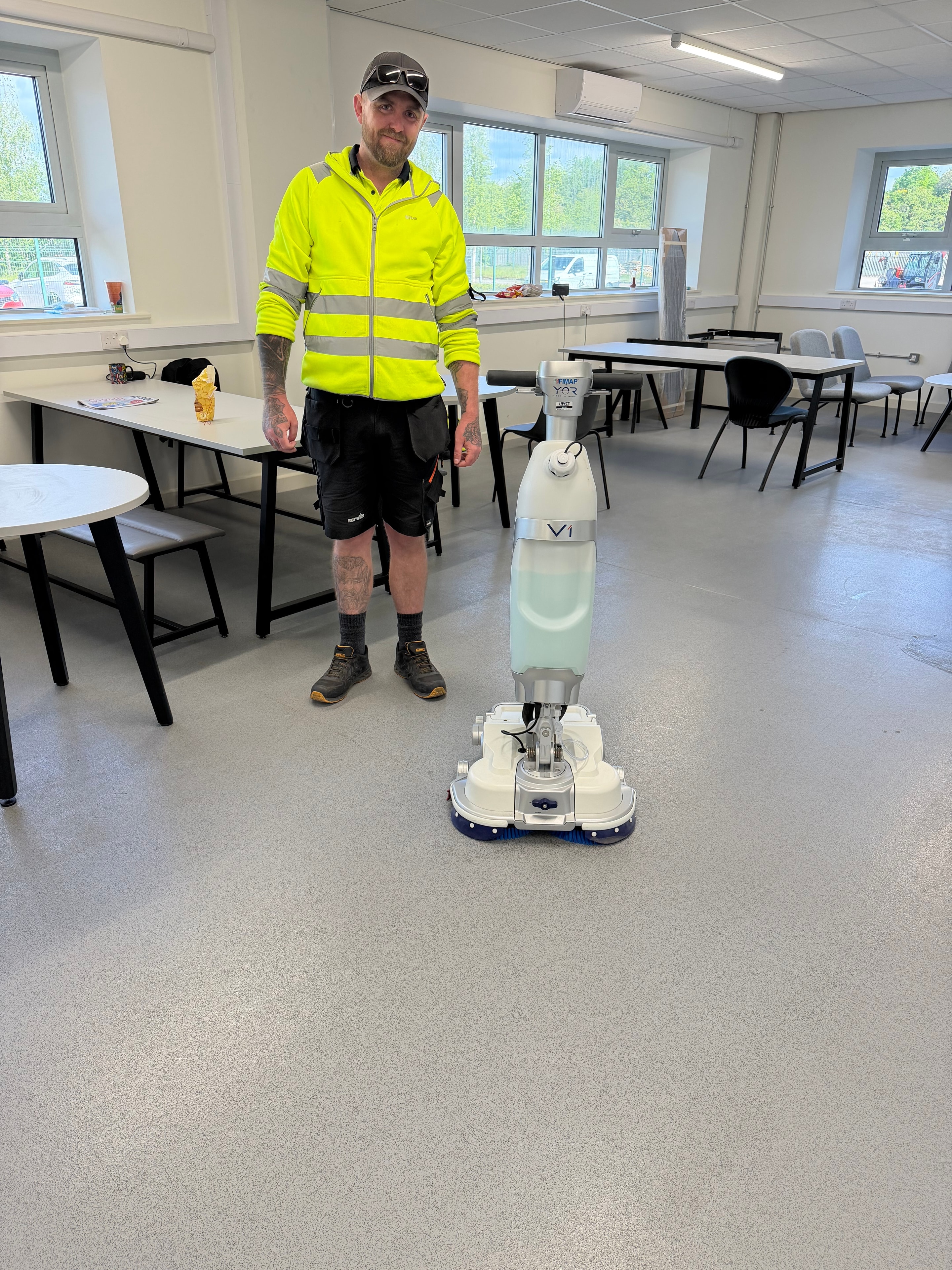 Fimap V1 Deep clean — School — canteen